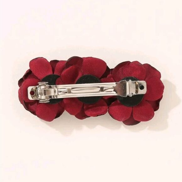 Flower Hair Barrette - Picture 4 of 4